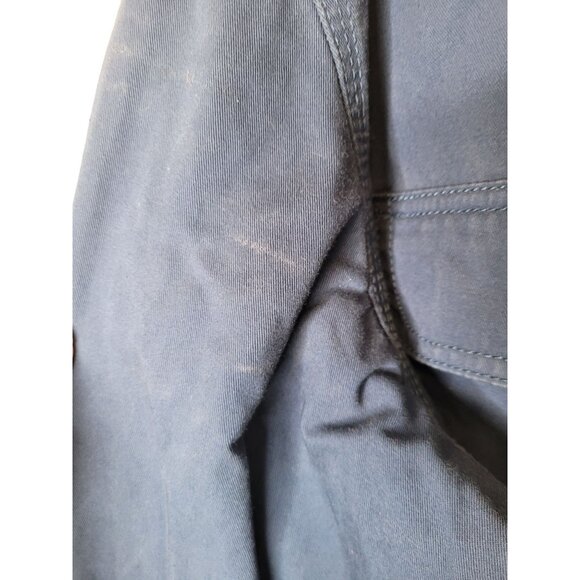 L.L. Bean Mens Chore Coat Workwear Jacket Flannel lined Blue XL Barn Trucker - Picture 7 of 7